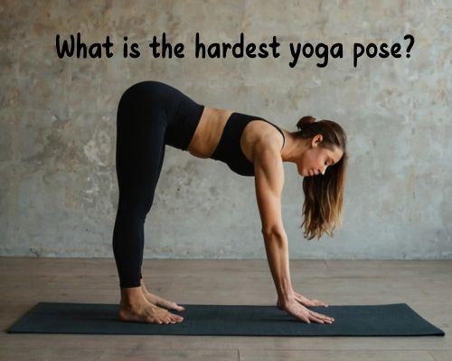 a woman doing yoga's half wheel pose