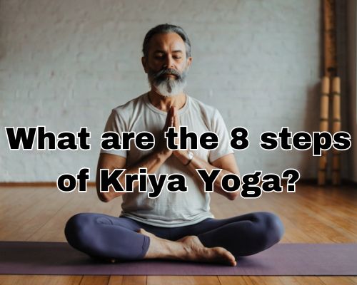 Peaceful expression during deep Kriya Yoga.