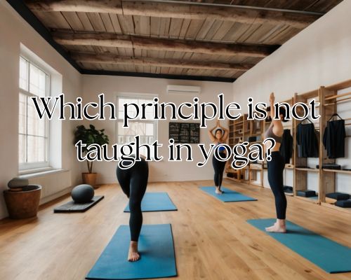 Yoga pose held with balance and ease.