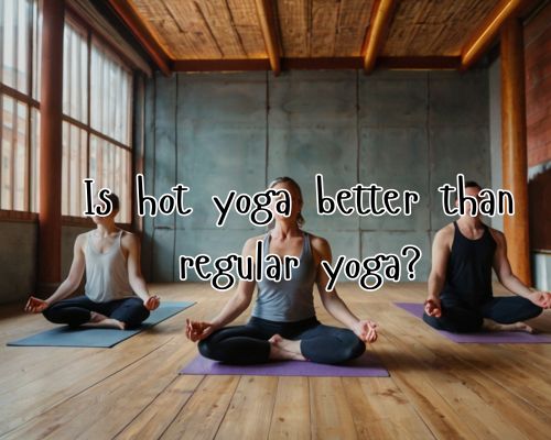 Women practicing Bikram yoga in a heated studio.